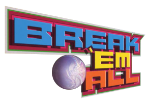 Break Em All title screen for Nintendo DS